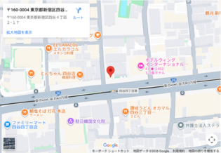 所在地の地図（クリックでGoogleマップを開きます）